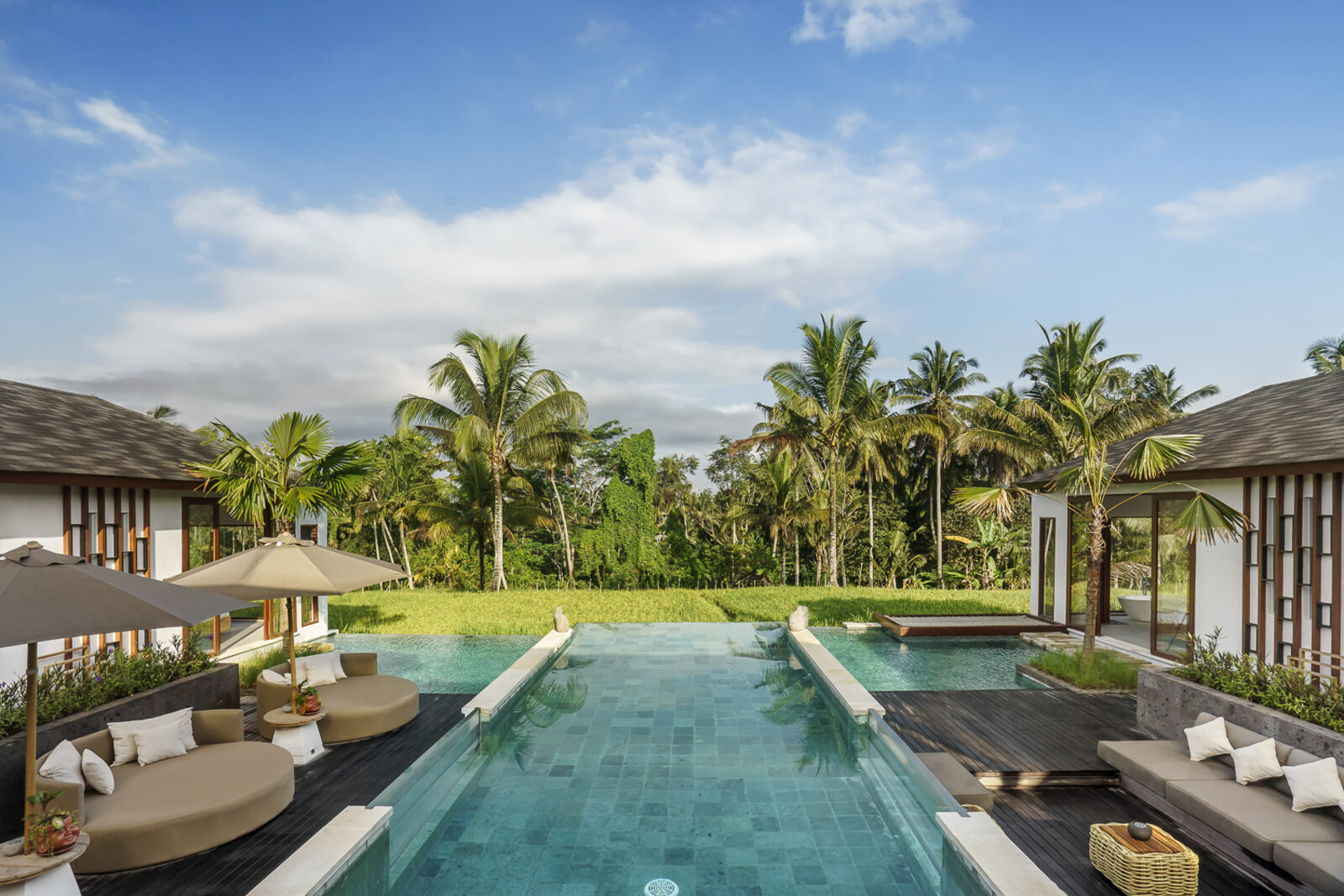 One of the villas in rotation